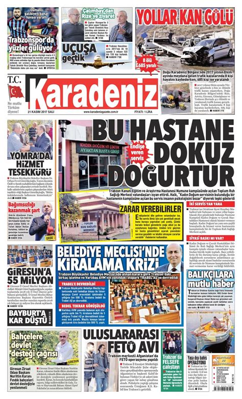 haber61 gazetesi trabzon